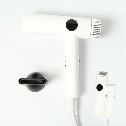 2400W Portable Folding Ionic Hair Dryer White
