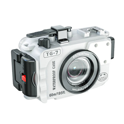 Underwater Camera Housing Kit TG7 White 60M