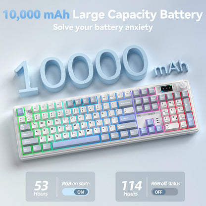 Flower Field 1 Mechanical Keyboard Tri-Mode RGB PC
