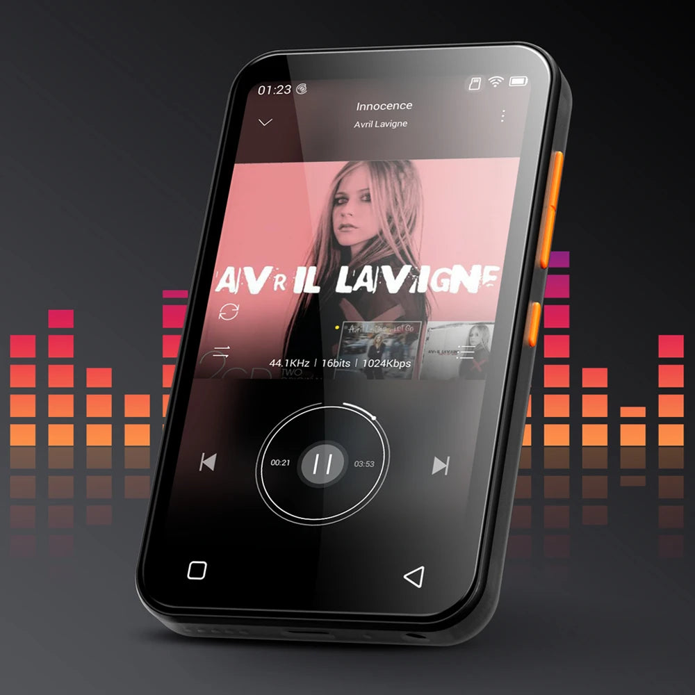 Portable Bluetooth MP4 MP3 Player 512GB Expandable