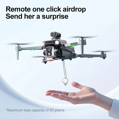 8K GPS Return Drone 3-Battery Obstacle Avoidance