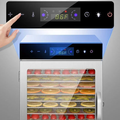 Waterproof 12 Layer Dehydrator for Fruit and Meat