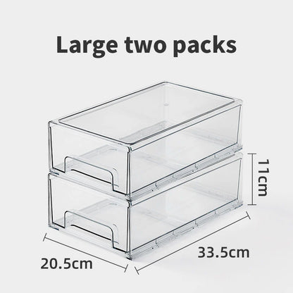 Stackable Transparent Medicine Storage Box Multi-Layer