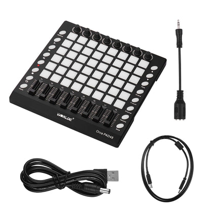 PAD48 RGB Drum Pad Controller with Multi Touch and MIDI