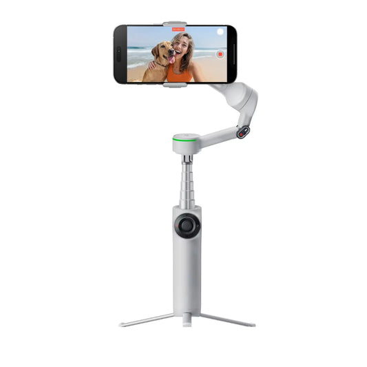 AI-Powered 3-Axis Smartphone Gimbal with Kit Accessories