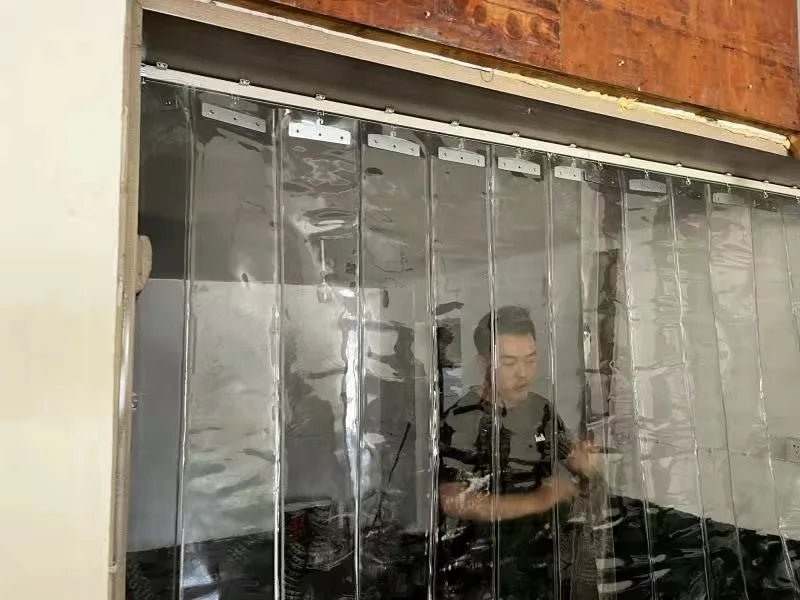 Customisable 100x240cm PVC Insulation Door Curtain