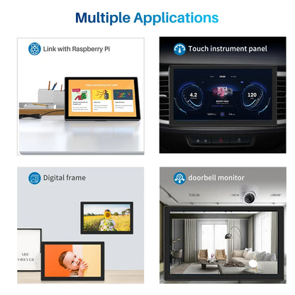 10.1 Inch Portable Touch Monitor 1920x1200 IPS HDMI Display