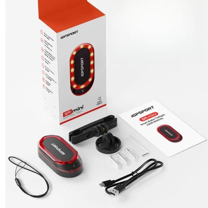 Smart Bike Radar Tail Light with Brake Sensing