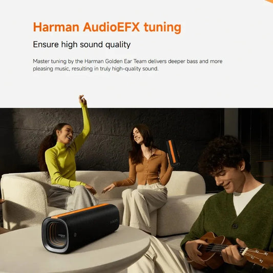 Portable Bluetooth Speaker 50W Deep Bass Waterproof Design