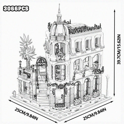 Boutique Hotel Building Blocks Modular City Street Set