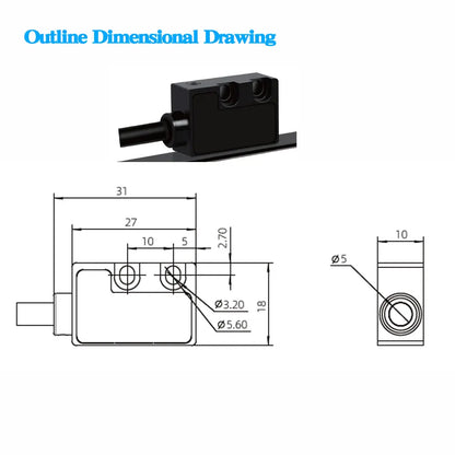 3000mm Precision Magnetic Scale Ruler System