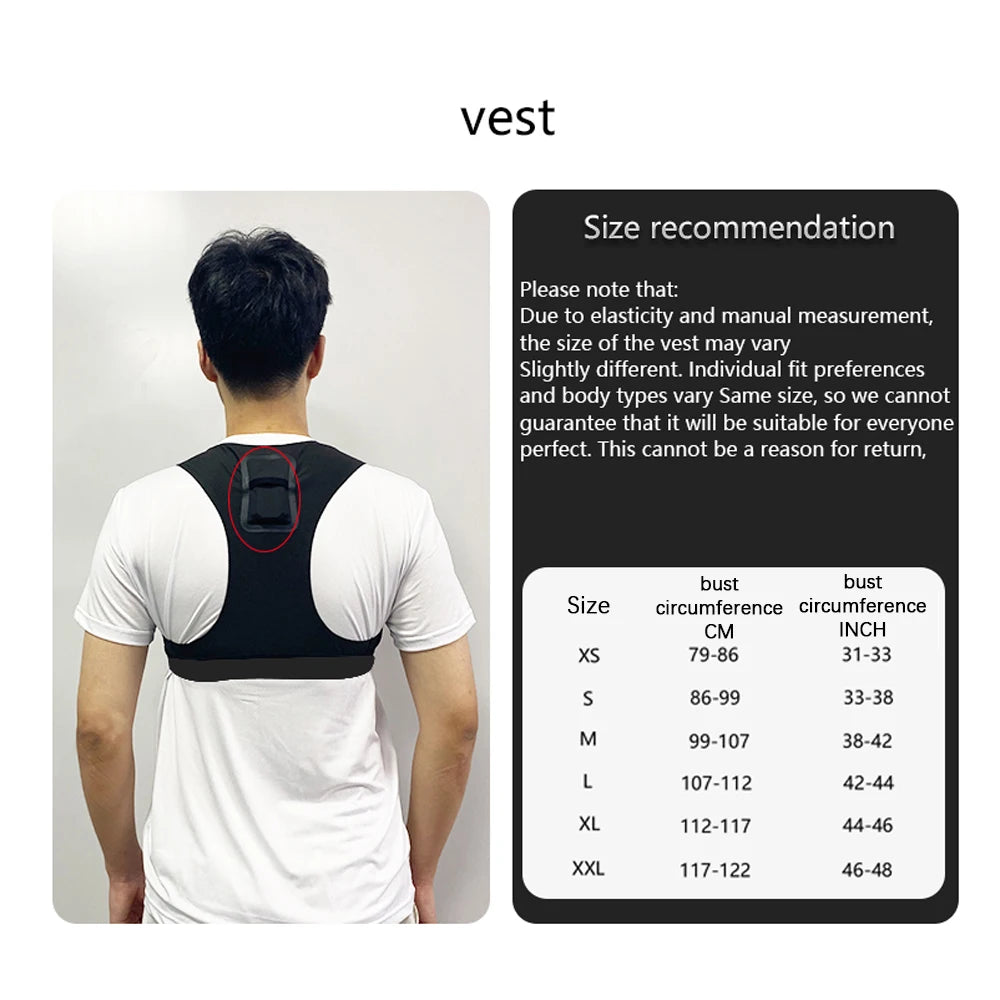Smart Soccer GPS Tracker Vest Heatmap and Performance Stats