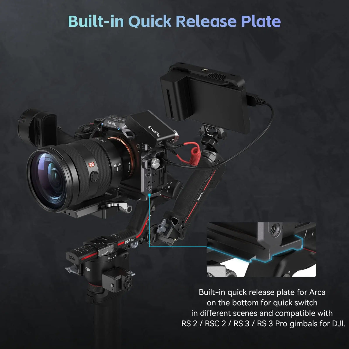 Advanced Camera Cage Kit for Sony Alpha 7 Series