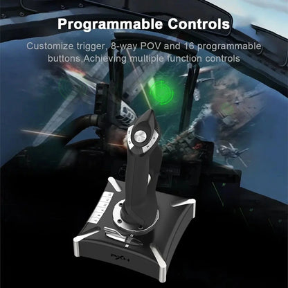 Pro Flight Simulator Gamepad Joystick for PC and PS4