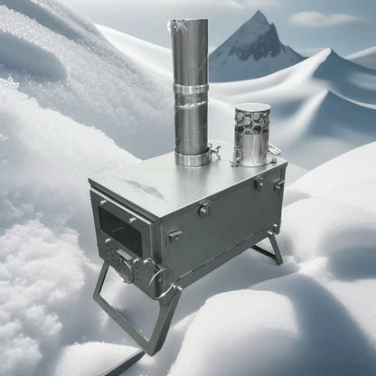 2m Portable Stainless Steel Chimney for Wood Stove