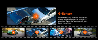 N5 4-Camera Car Dash Cam 2.7K HD