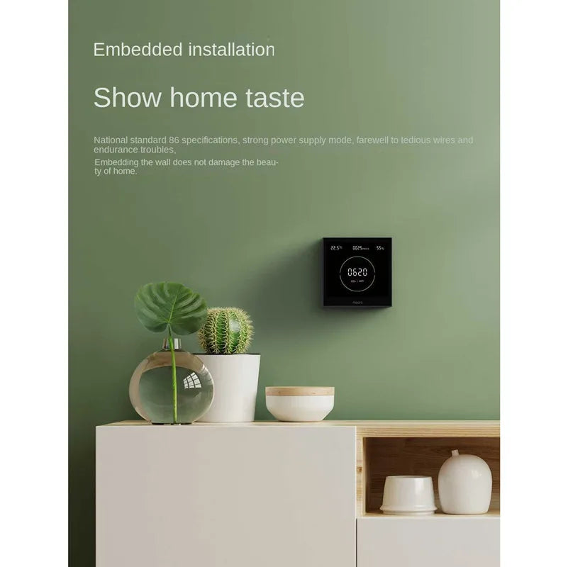 Smart Air Quality Monitor with CO2 and PM2.5 Sensors