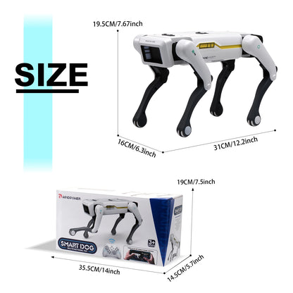 Smart Interactive Robot Dog Toy with Remote and App Control