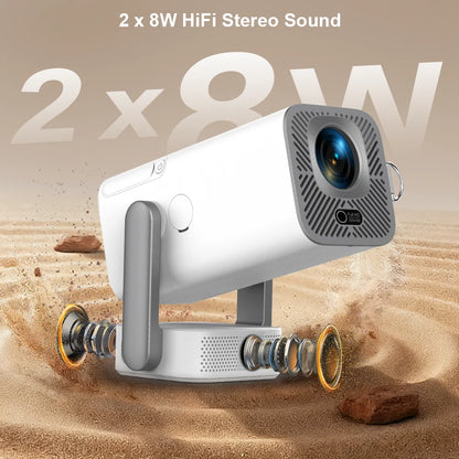 Full HD Smart Projector 4K Support WiFi Android