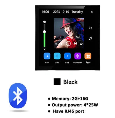 4-Inch Cordless Bluetooth WiFi Touch Audio Amp
