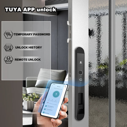 Smart Sliding & Swing Door Lock with Tuya Bluetooth