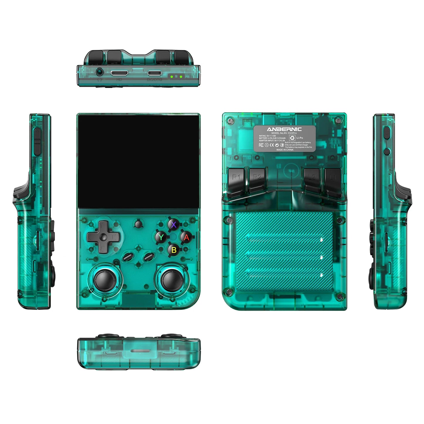Portable 3.5 Inch IPS Gaming Console 64GB Linux 64-Bit