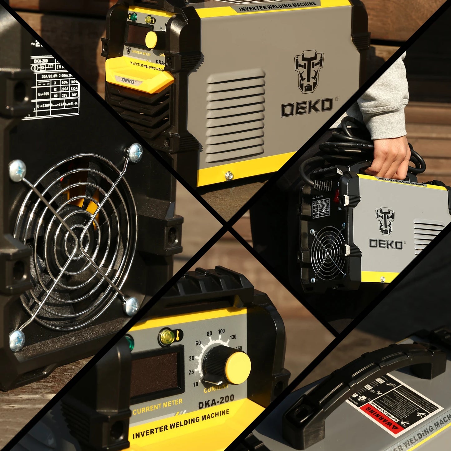 160A Portable Inverter ARC Welder with IGBT Technology
