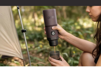 Cordless Compact Espresso Maker Ground Coffee and NS Capsule Compatible