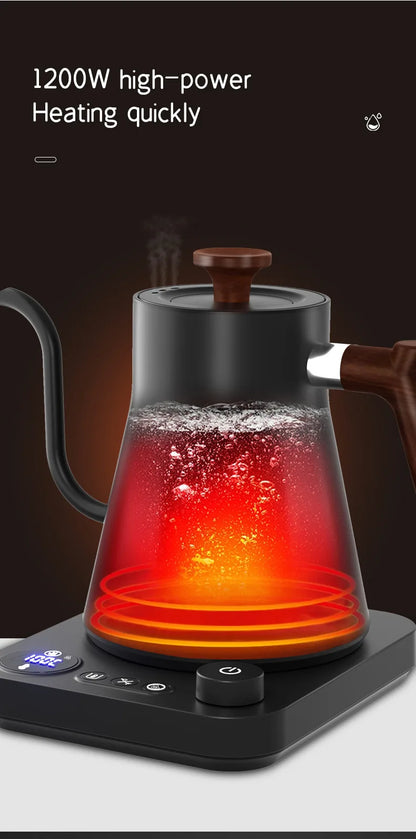 1200W Smart Gooseneck Kettle with Temperature Control