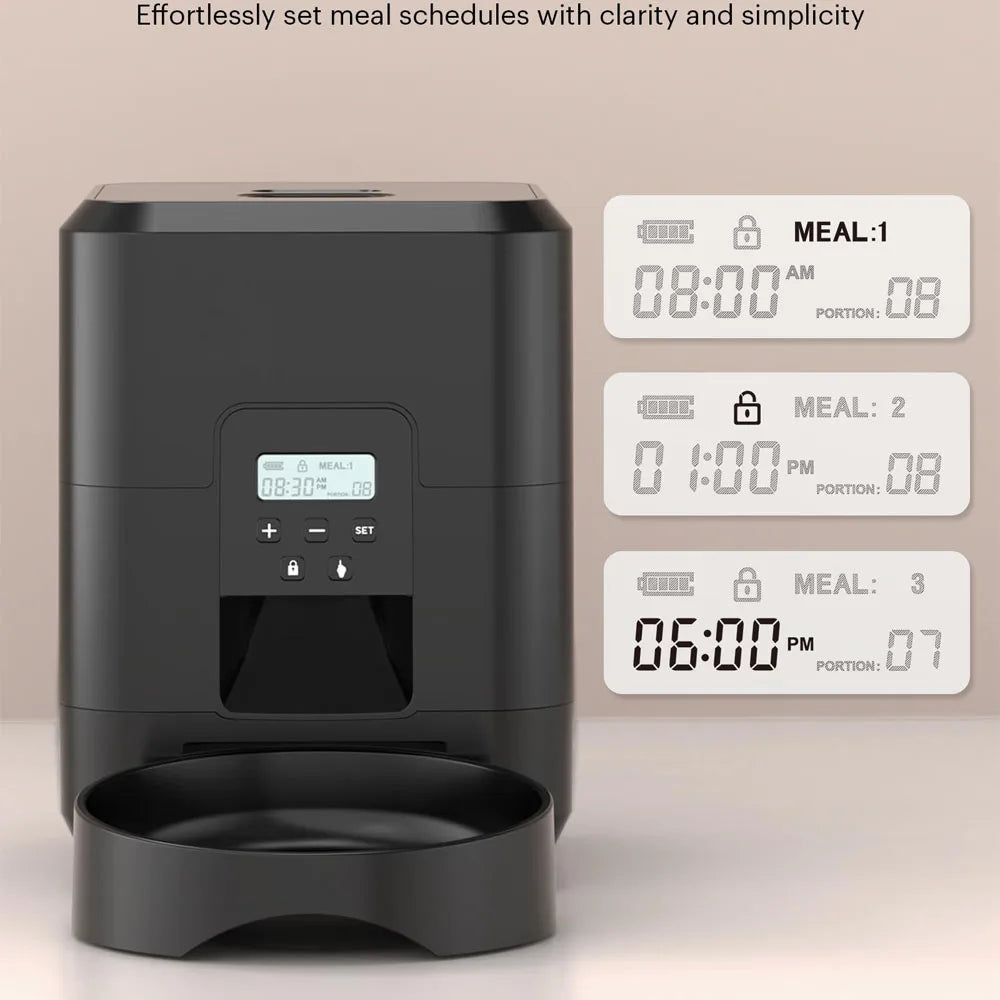 Smart Automatic Pet Feeder with Timed Food Dispenser