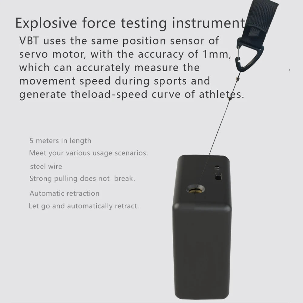Advanced Velocity Based Training Tool with High Precision Encoder