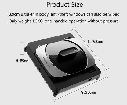 Smart Window Cleaning Robot Automatic Glass Cleaner No App