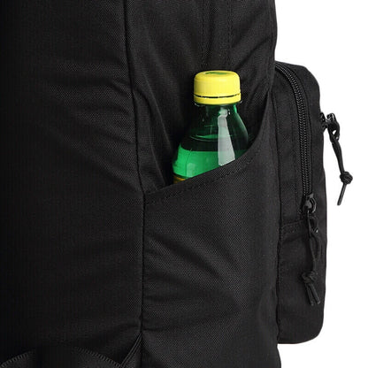 Black Sports Backpack Multiple Storage Compartments
