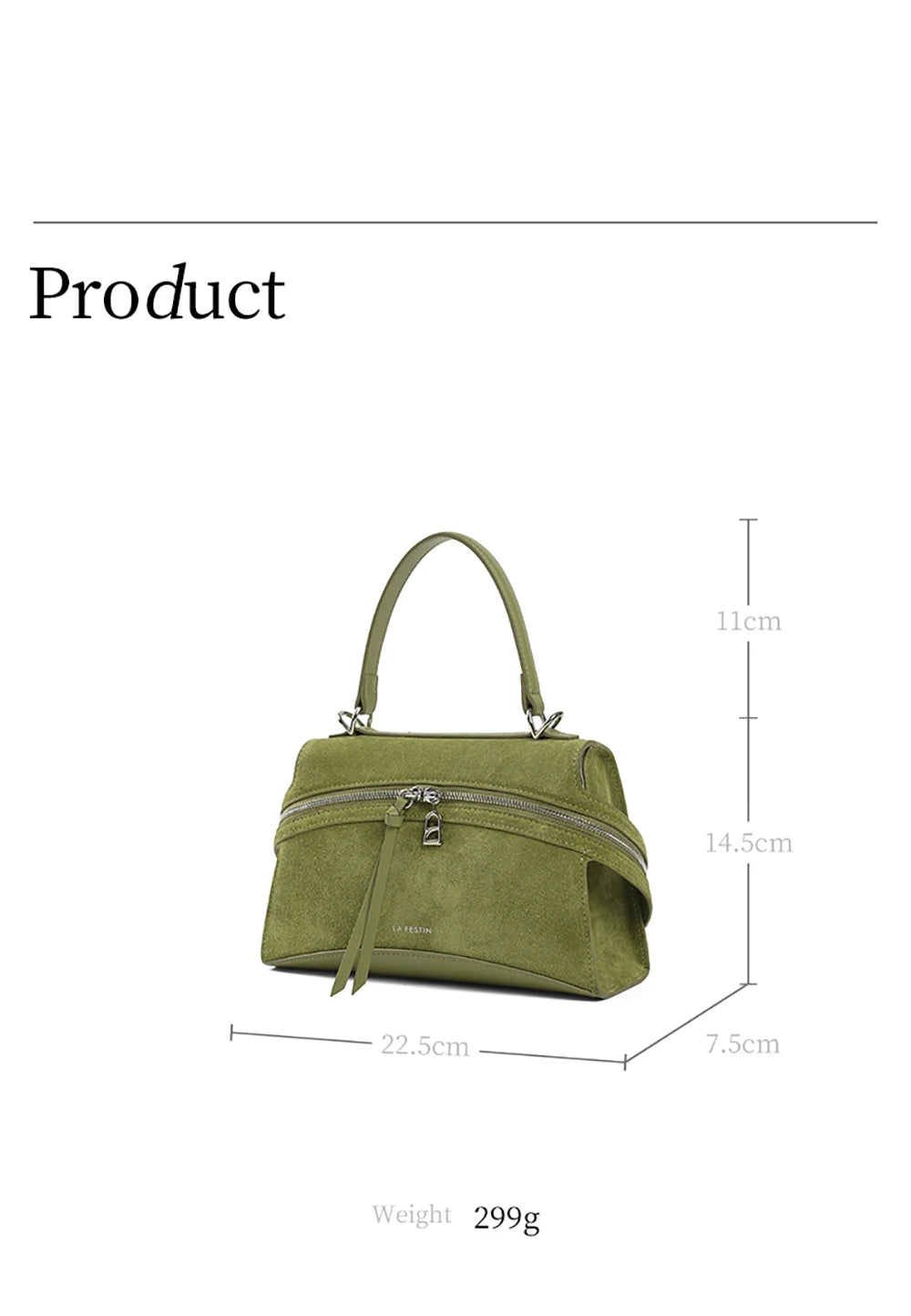 Versatile Black Suede Shoulder Bag for Day and Night