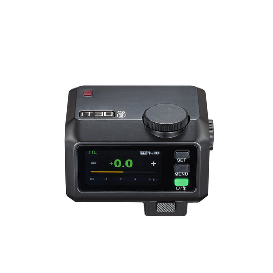 Pocket Flash Light with Remote Control Black for Fuji