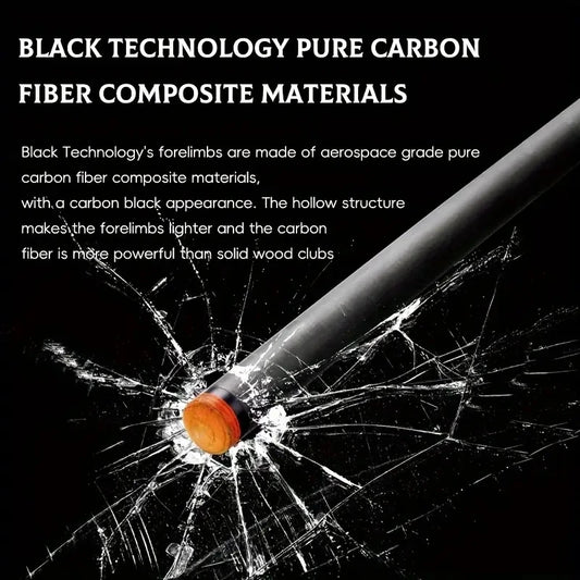 High Precision 11.8-21.4mm Carbon Fiber Billiard Shaft