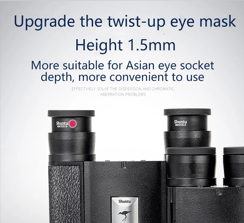 8x20 ED Binoculars Waterproof BAK4 Prism Compact