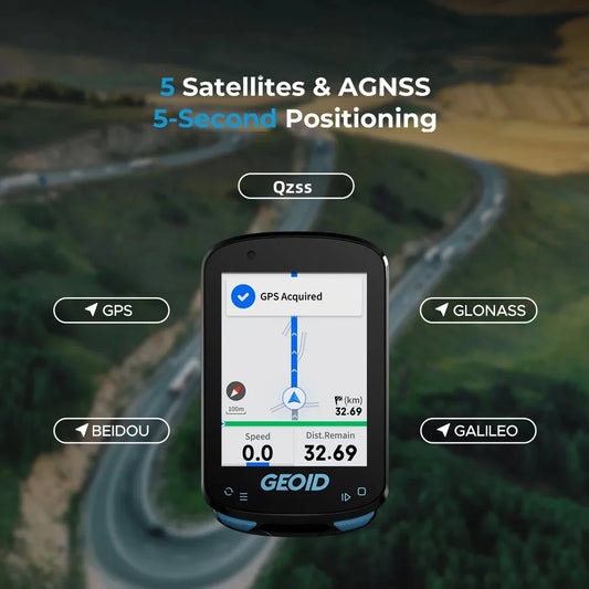 CS600 Bike Odometer GPS Tracker for Road and Mountain Bikes
