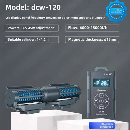 Smart Aquarium Wave Pump DC Circulation Pump Bluetooth Control