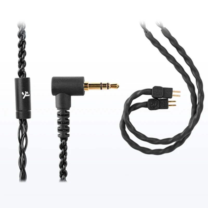 Hybrid In-Ear Earphones with Detachable Cable