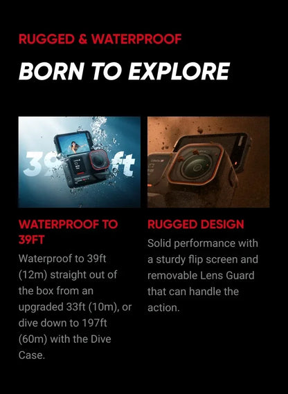 360 Degree Video Camera 8K with 256GB Bundle