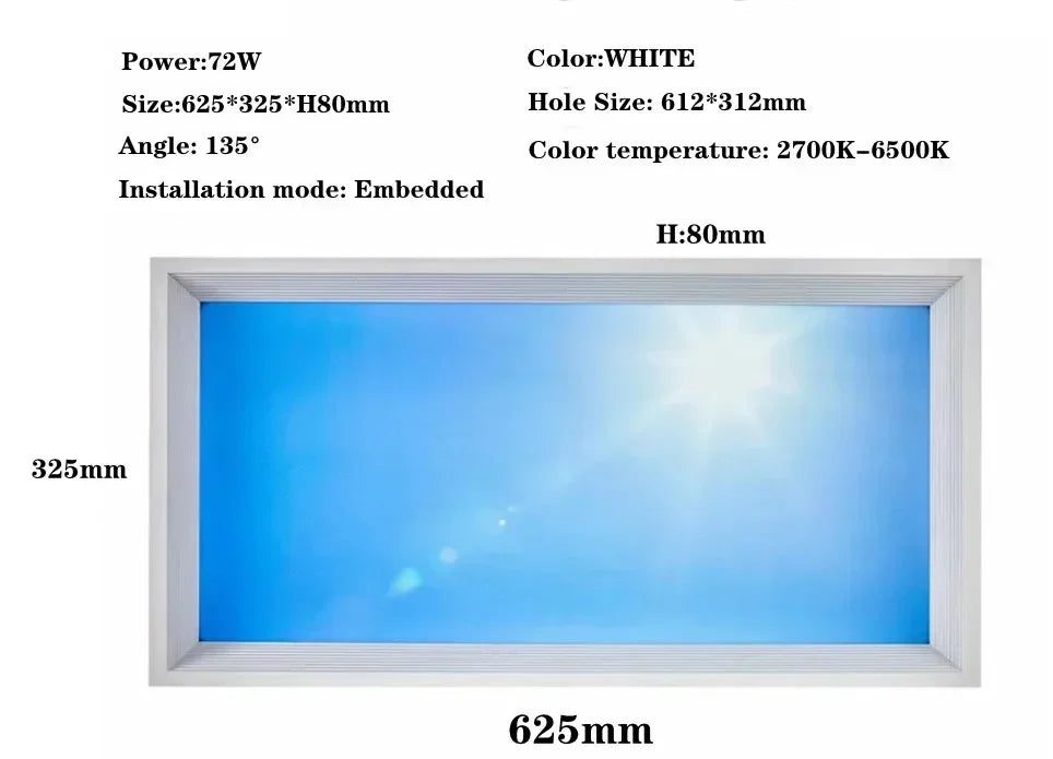 625mm Smart Ceiling Lamp with Dimmable App and Remote Features