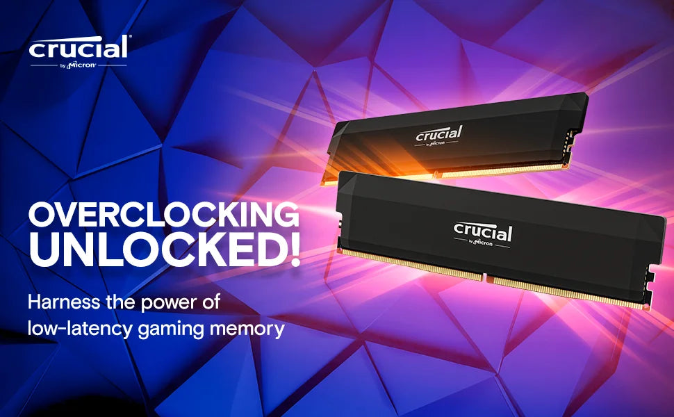 32GB DDR5 RAM Kit 6000MHz for Gaming PCs