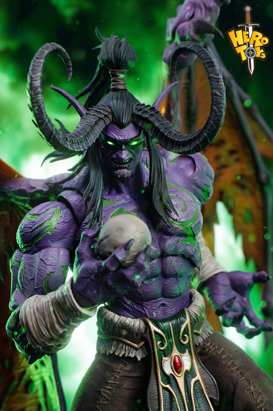 1/10 Scale Demon Hunter Illidan Action Figure 24cm