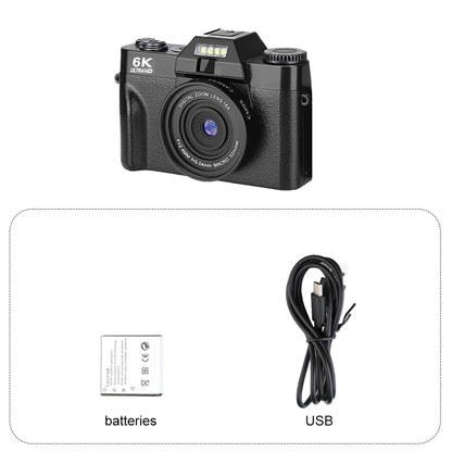 64GB Digital Camera 6K for Video and Photography