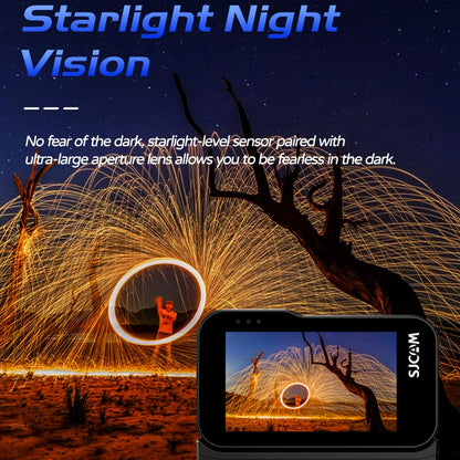 4K Dual Lens Waterproof Action Camera with 32GB Card