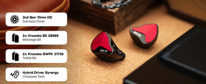 1DD 4BA HiFi In-Ear Monitors