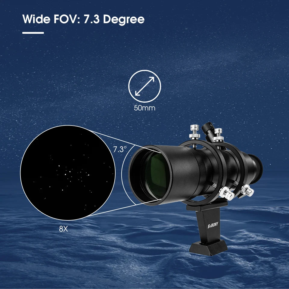 SV208 Telescope with Mounting Dovetail Plate for Easy Alignment