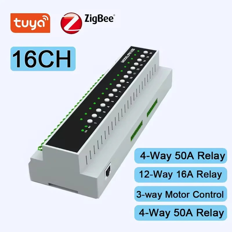16 CH Zigbee Control Module for Automation