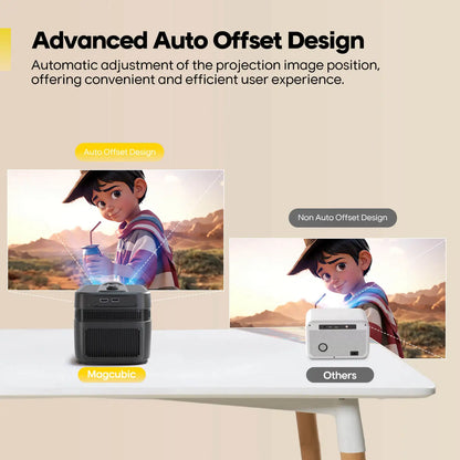 1080P Ultra Short Throw Projector 900 ANSI Auto Focus
